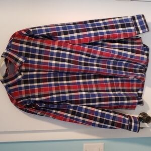IZOD Plaid Button Down Long Sleeve Shirt
